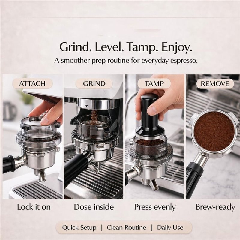 B15C Dosing Funnel 54Mm Twist- - Breville Espresso Barista Touch review and price