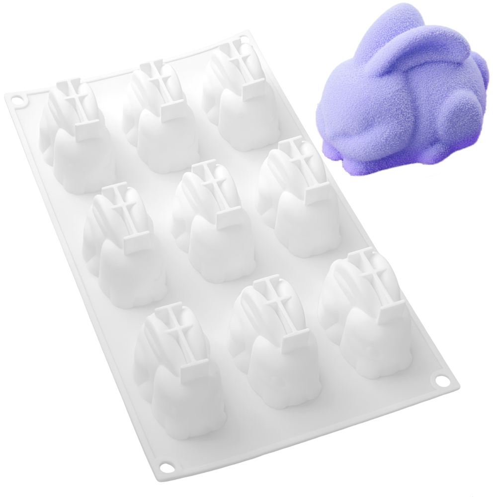 Squat Sitting Long Eared Rabbi - Bunny Cake Mold review and price